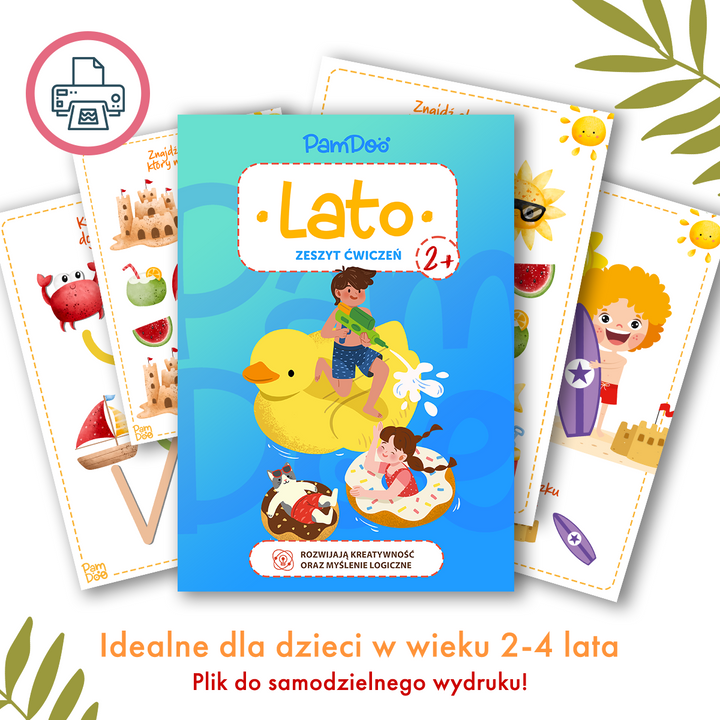 Drukowanki - Lato (2-4 lata)