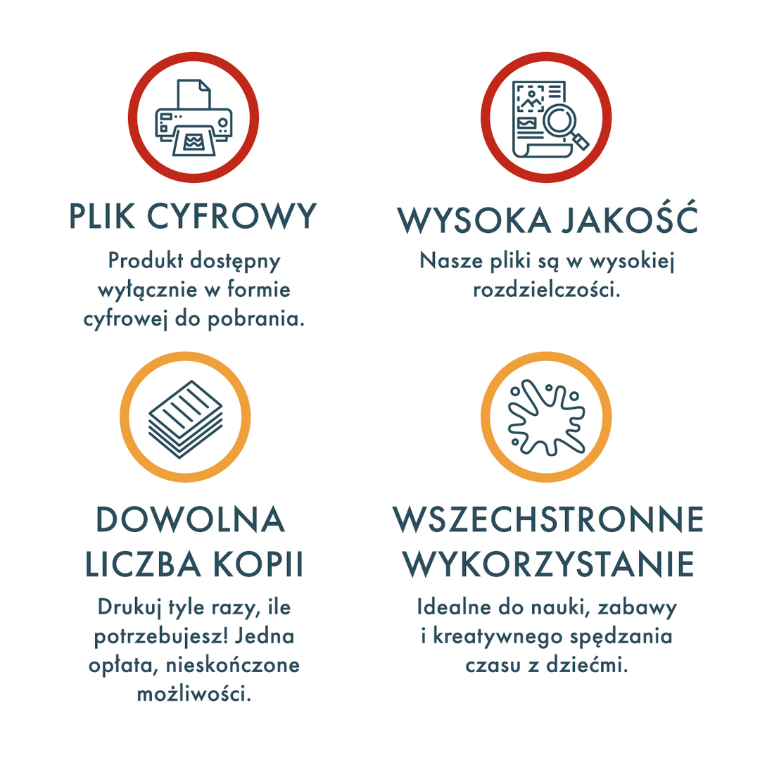 Drukowanki - Pyszna kanapka