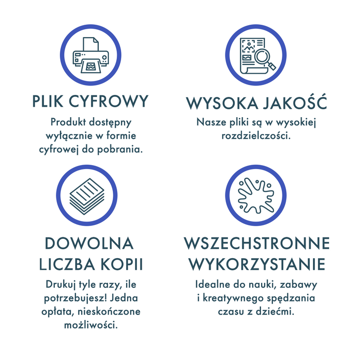 Drukowanki - Lato (4-6 lat)