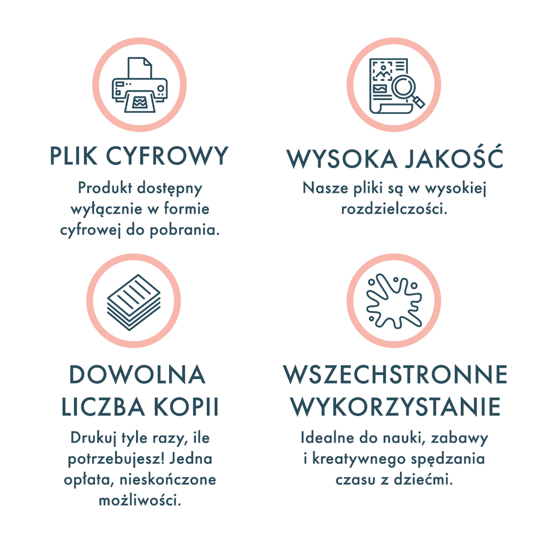 Drukowanki - Policz pestki arbuza