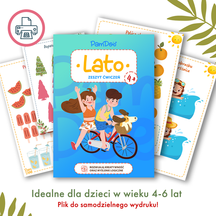 Drukowanki - Lato (4-6 lat)