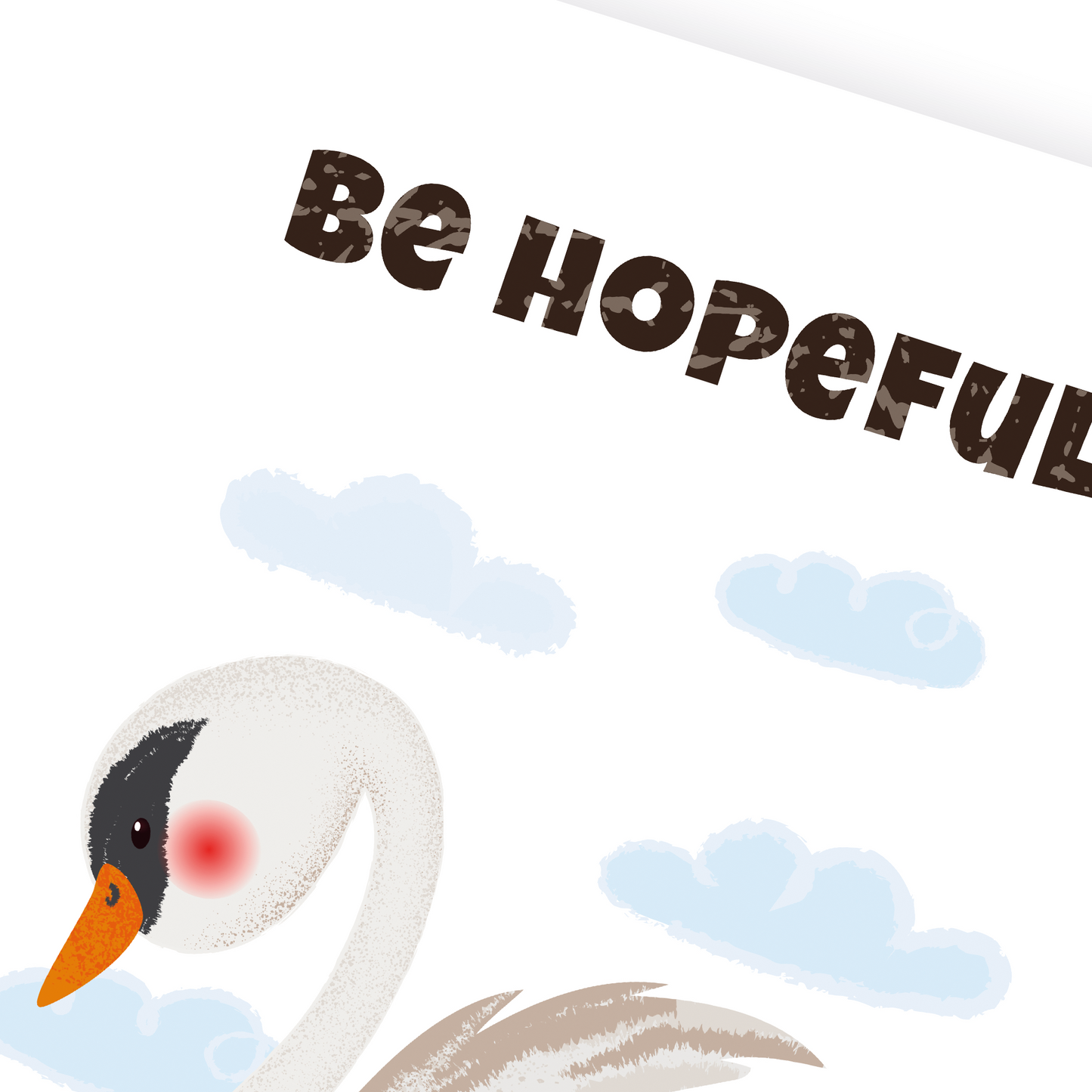 Plakat -  Be Hopeful