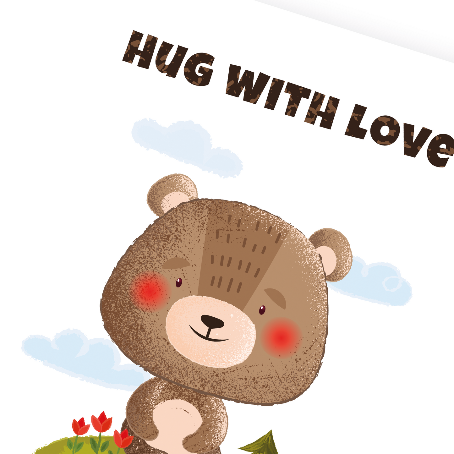 Plakat -  Hug With Love