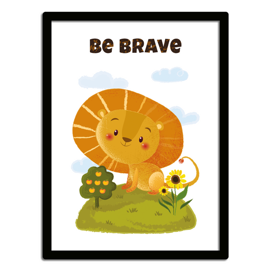 Plakat -  Be Brave