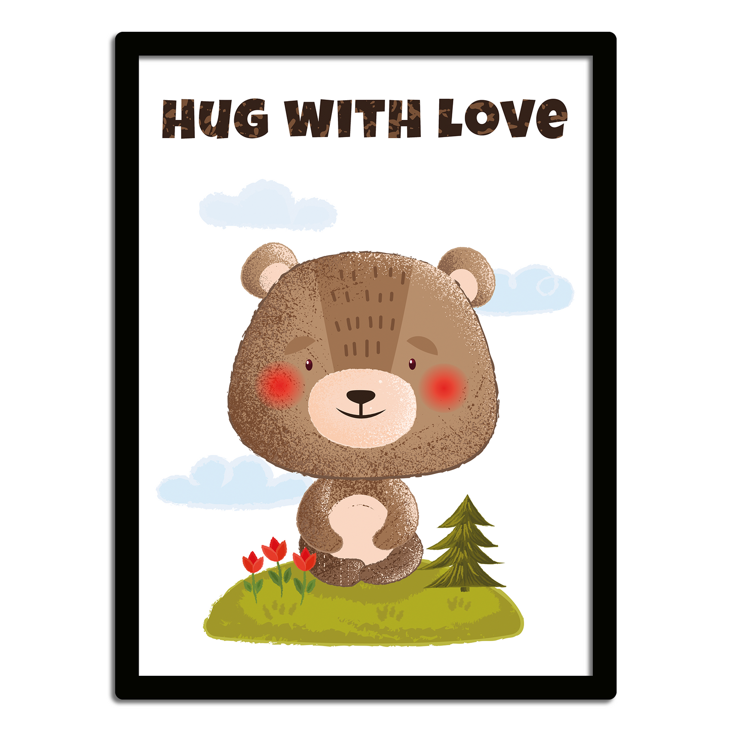 Plakat -  Hug With Love