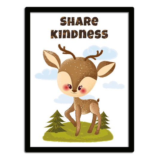 Plakat -  Share Kidness